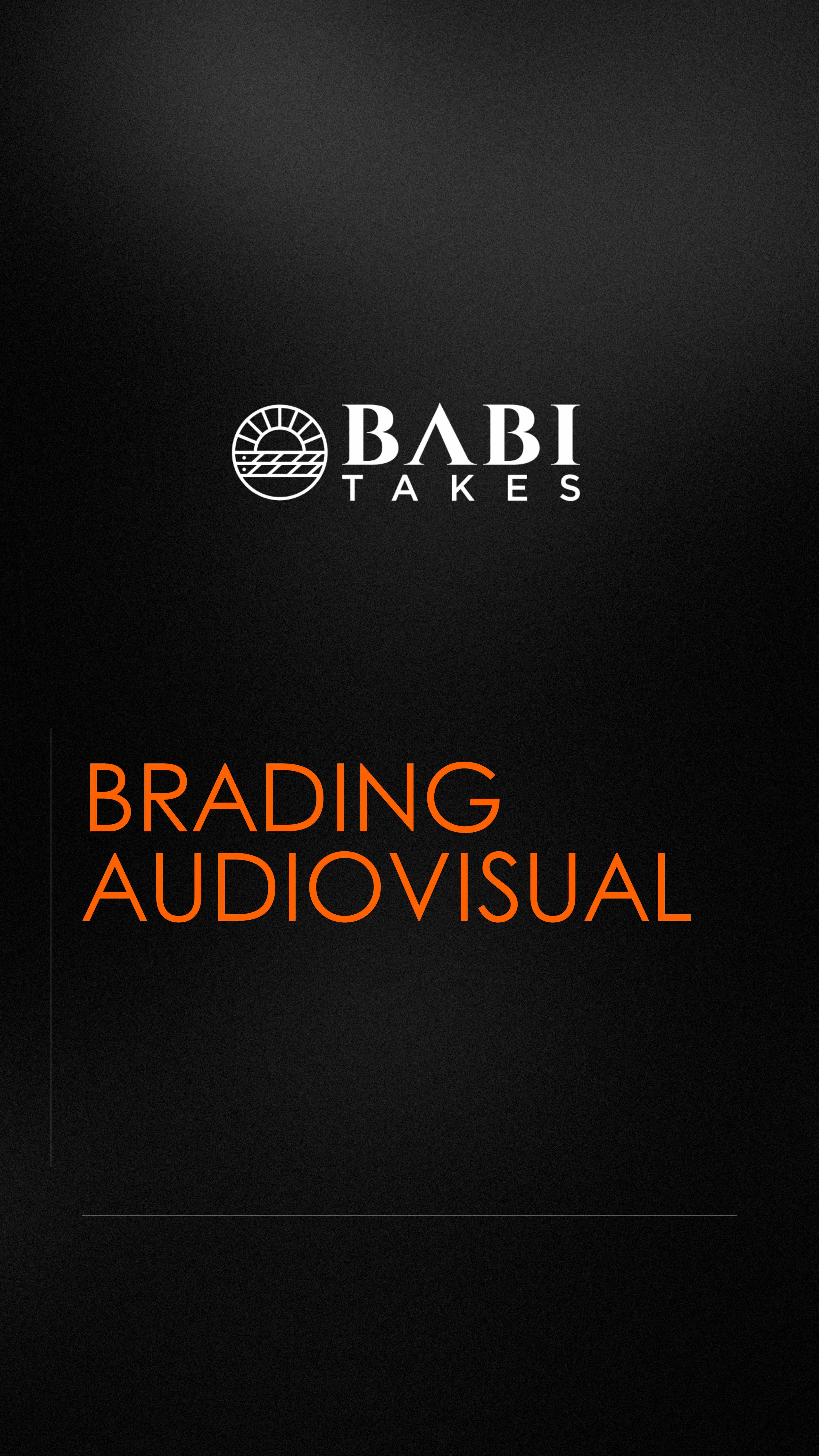 Exemplo - Branding Audiovisual